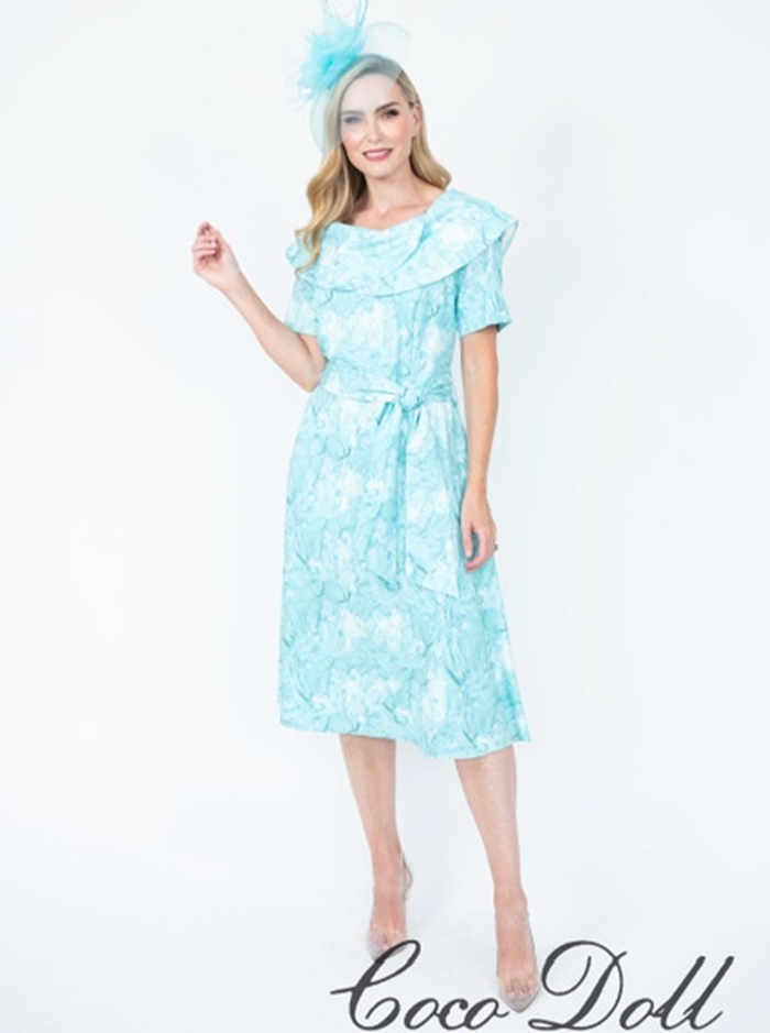 Hasta Dress - Mint (Coco Doll)